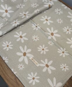 Cueiro em flanela - Margaridas